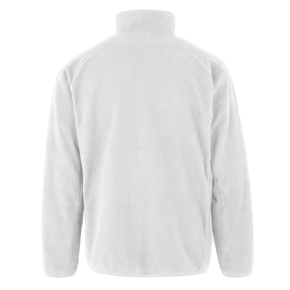 Result Genuine Recycled Mens Microfleece Jacket / White